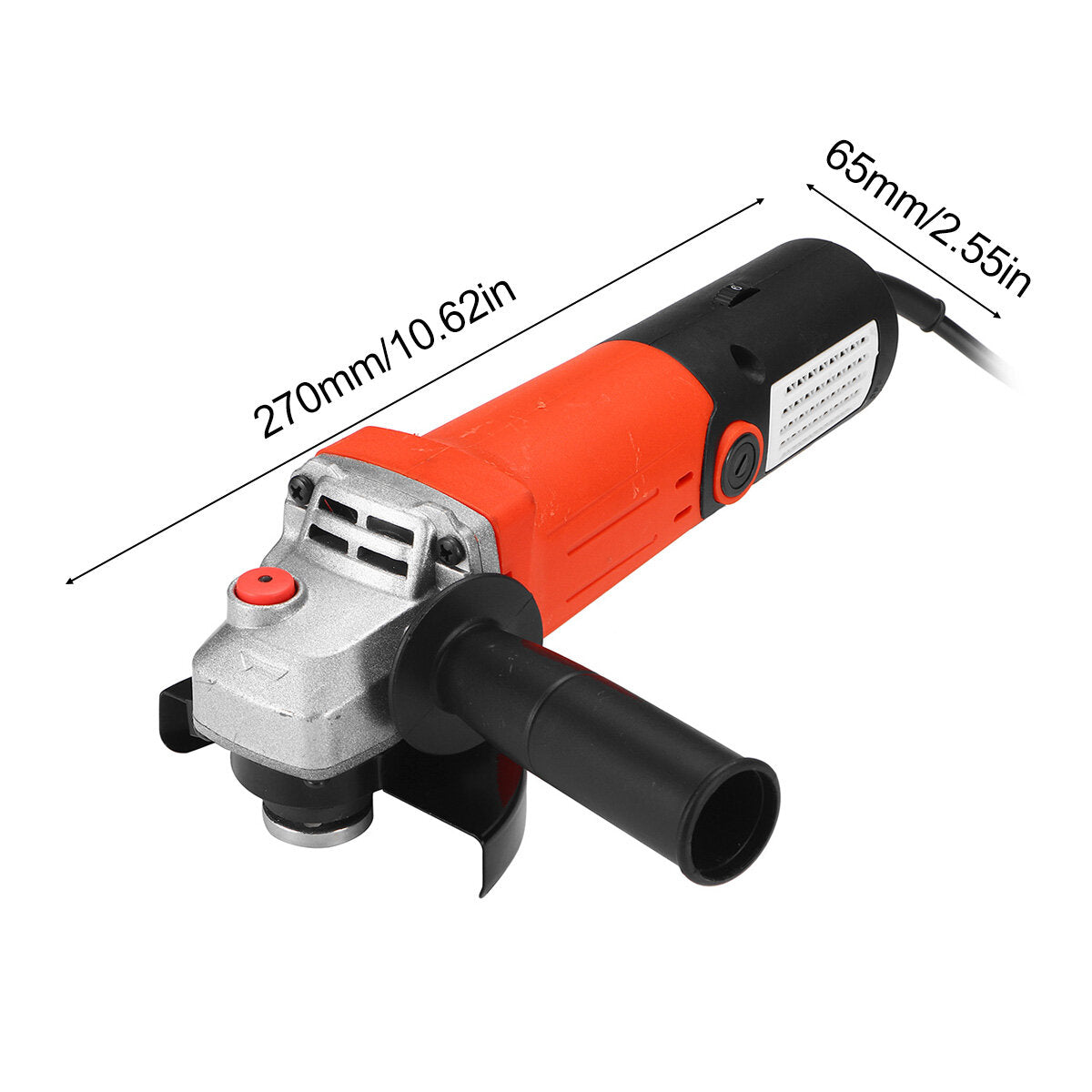 1100w 11000r / min elektrische haakse slijper slijpmachine houtbewerkingsgereedschap