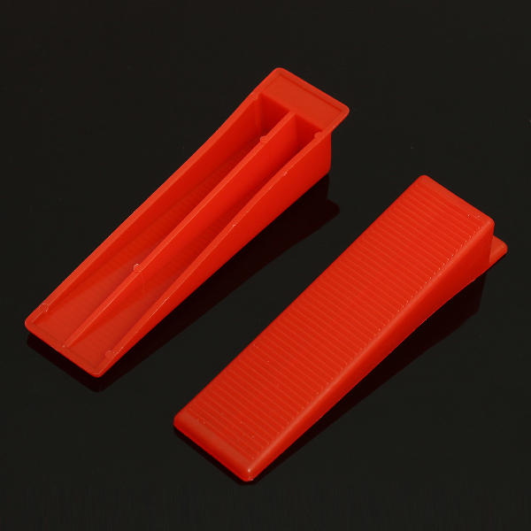 500 stuks clips + 200 stuks wiggen tegel leveling systeem spacer + tang