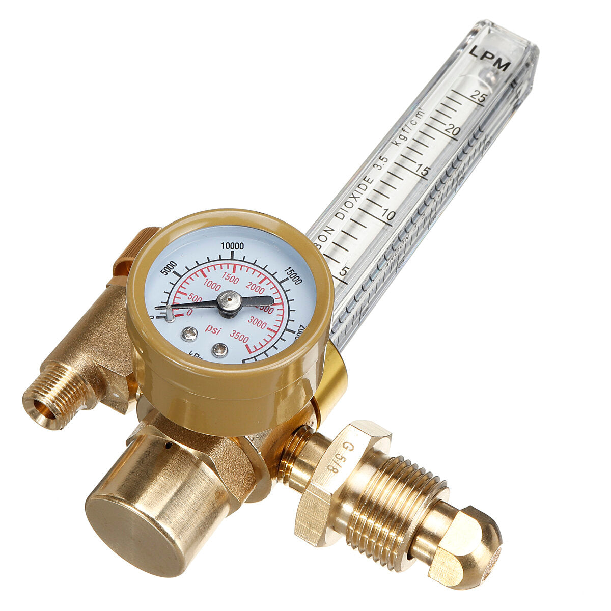 argon co2 mig tig flow meter auto drukregelaar lassen weld gauge gas lasser