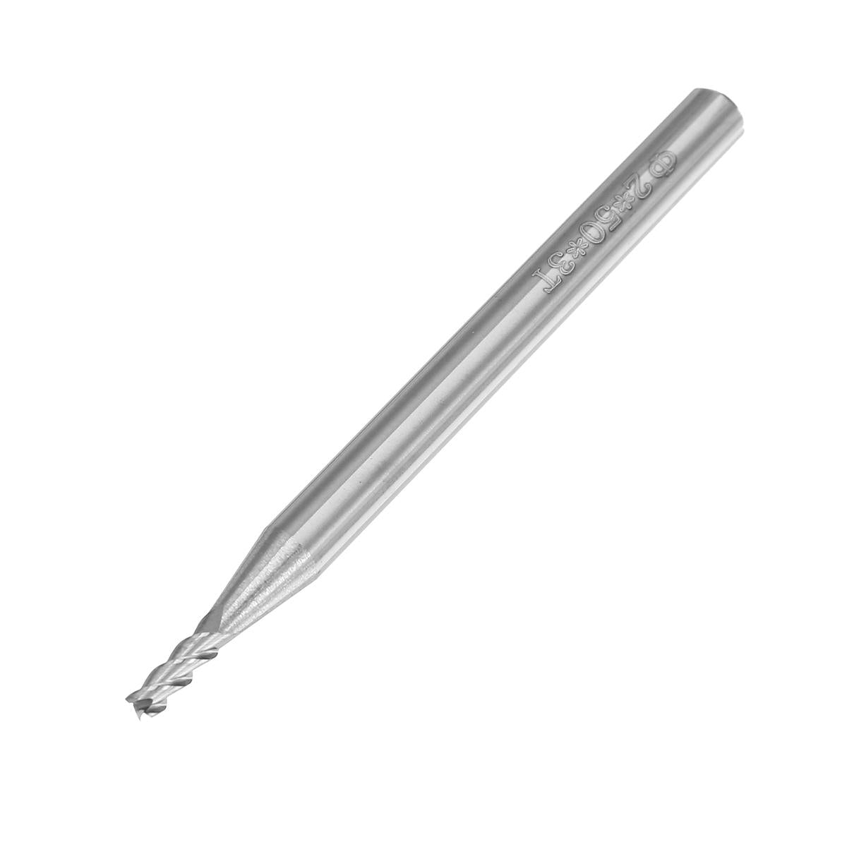 1-4mm 3 fluiten end mill cutter 1/1.5/2/2.5/3/4mm hrc55 tungsten carbide cnc frees voor aluminium