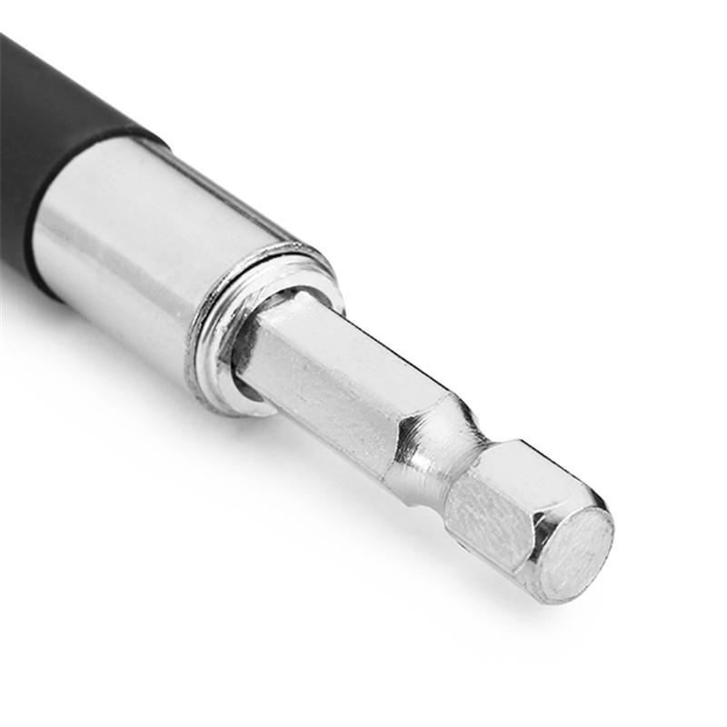 3 stuks 1/4 inch hex magnetische 80/120/140mm schroevendraaier bit houder socket extension bar