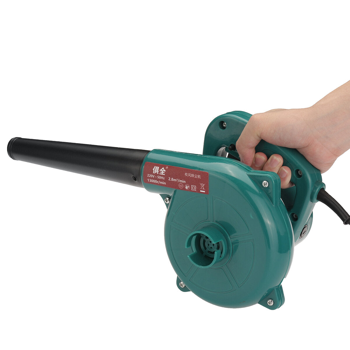 1000w elektrische luchtblazer veegmachine vacuüm stofreiniger handheld bladblazer reinigingsgereedschap