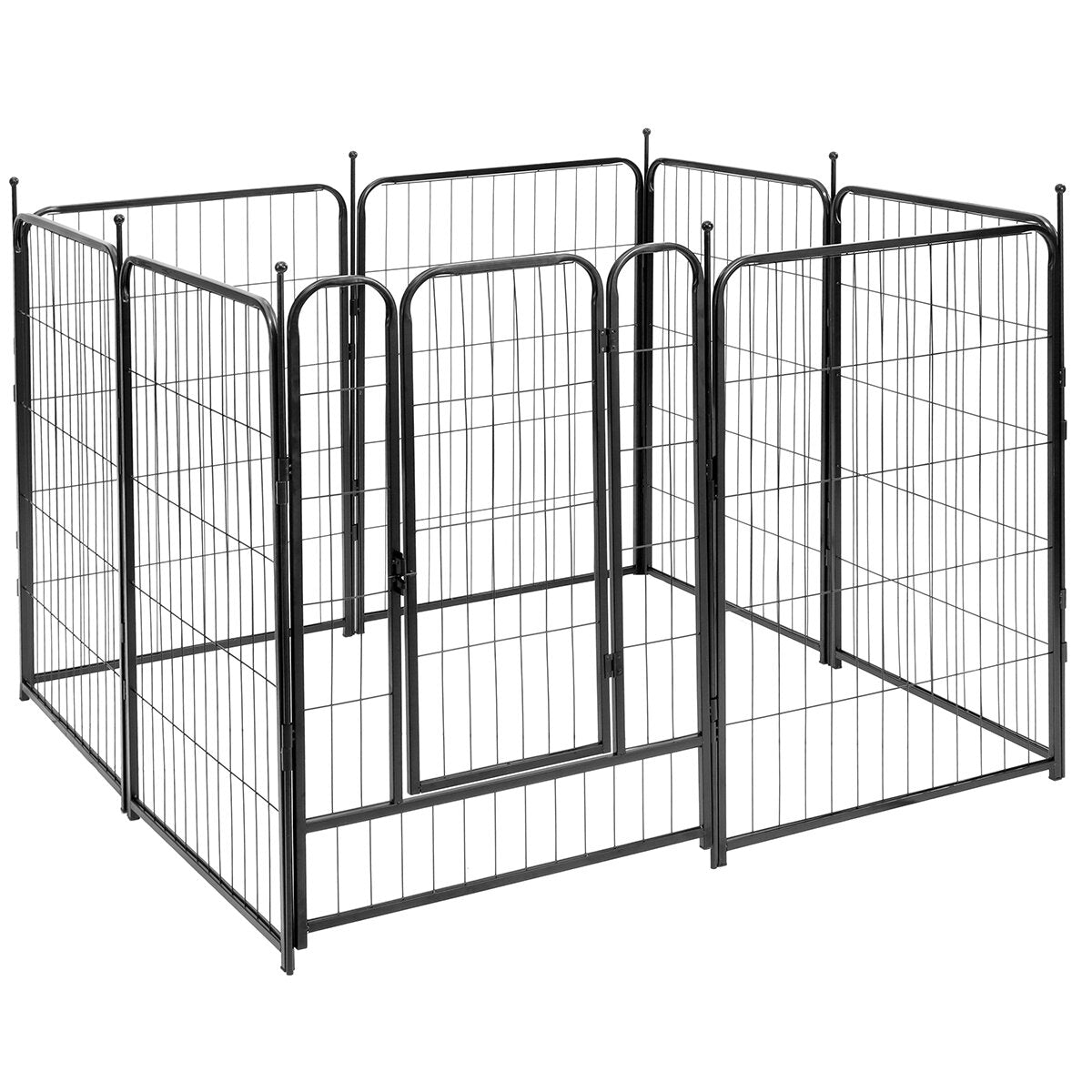 8 panel hondenbox heavy duty metalen puppy pen hek behuizing 68x100cm