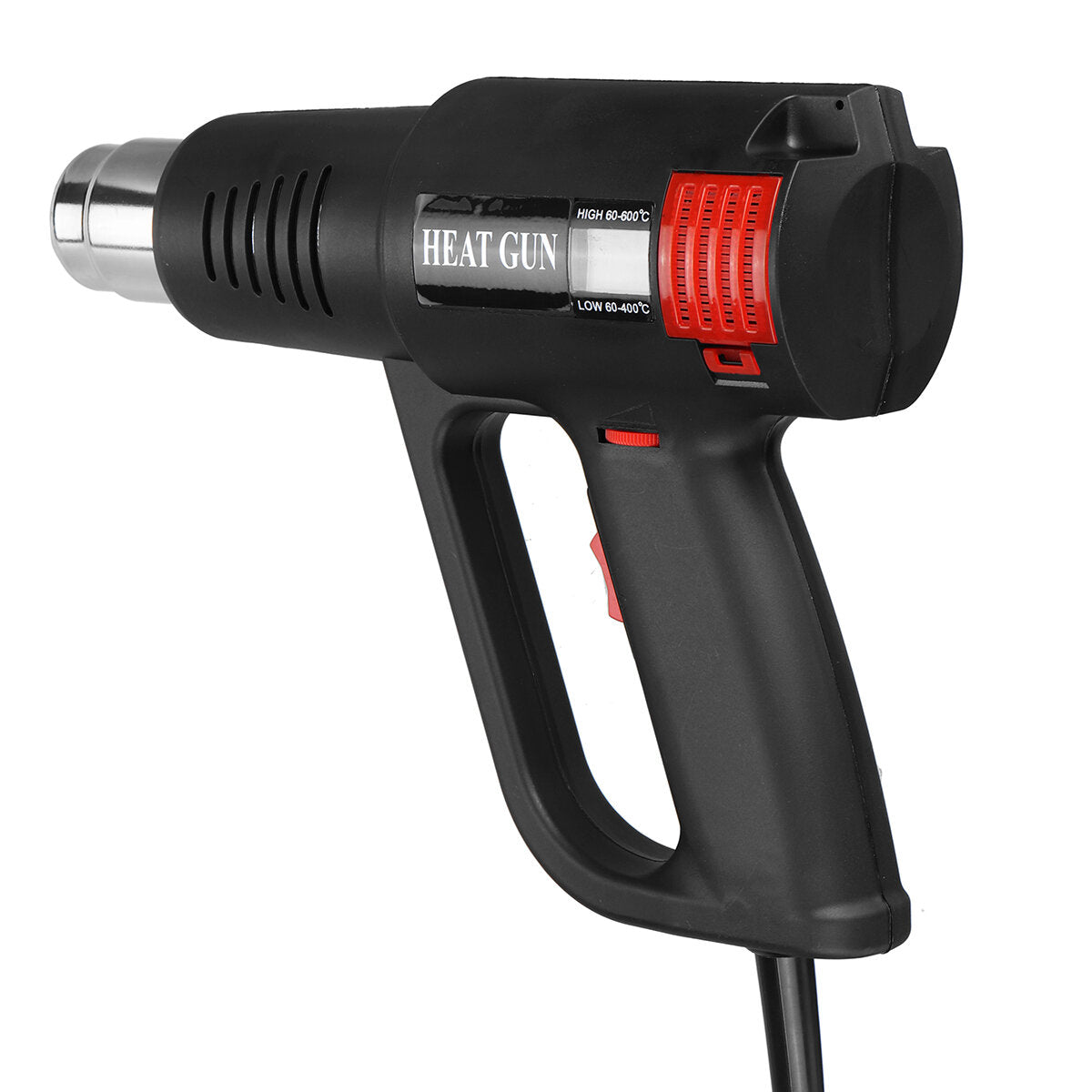 2000w 60-600℃ beroep digitale elektrische heteluchtpistolen 2 speed warmte variabele hot air power tool föhn voor solderen