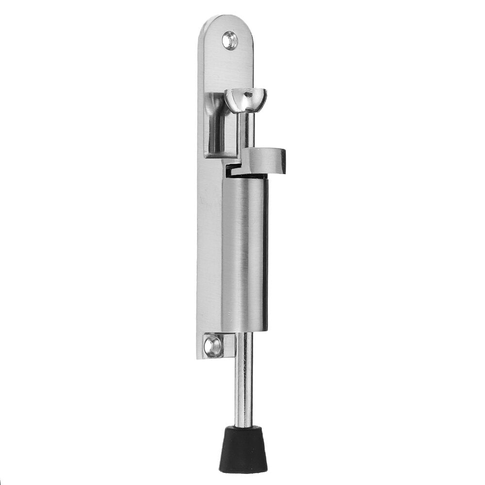 solide zware zinklegering uitgebreide magnetische deurstopper verborgen voetpedaal vloerbevestiging deurvanger gratis ponsdeurhouder