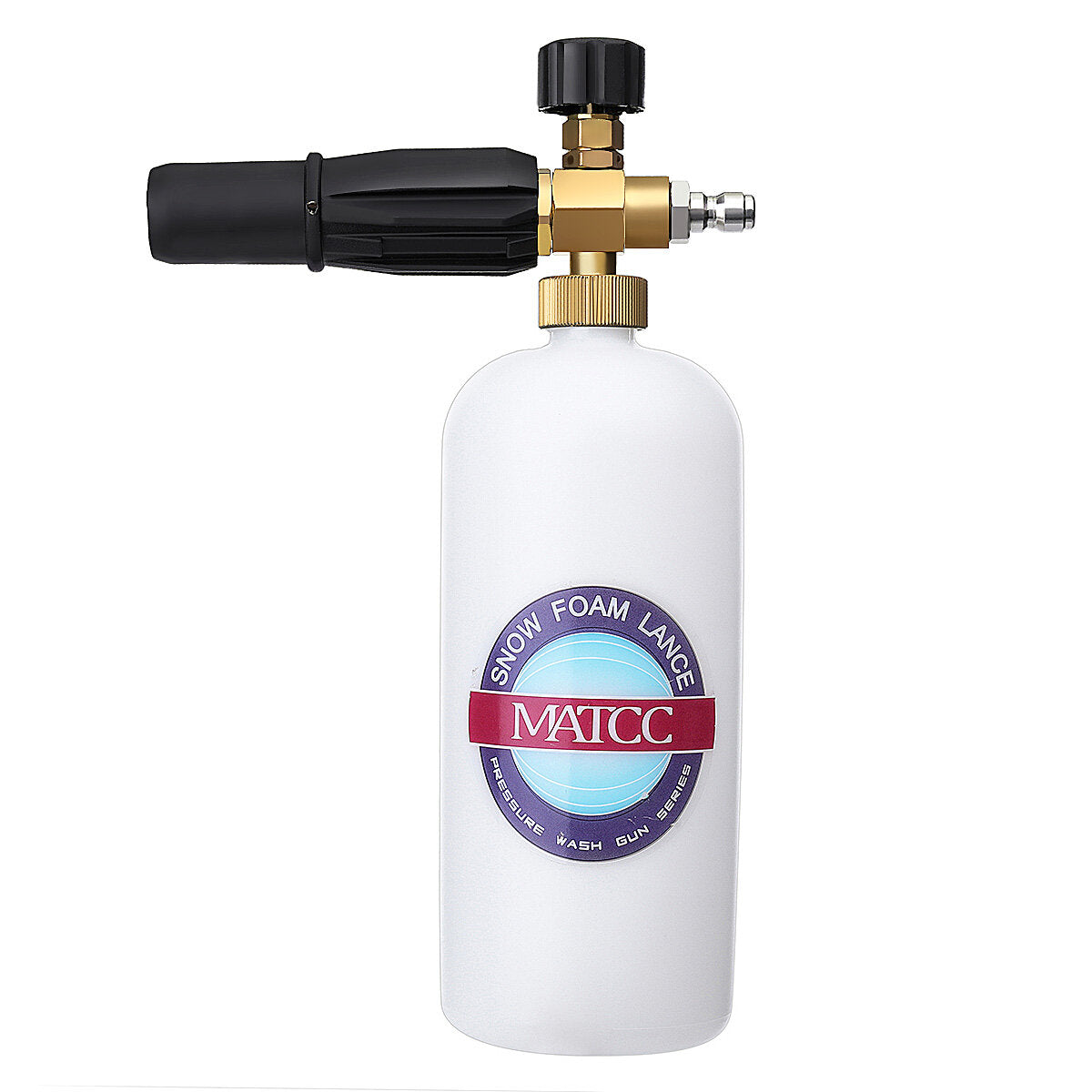 matcc verbeterde foam nozzle hogedrukreiniger jet wash sneeuw foam lance met 1/4 inch quick connector foam 5 hogedrukreiniger nozzle