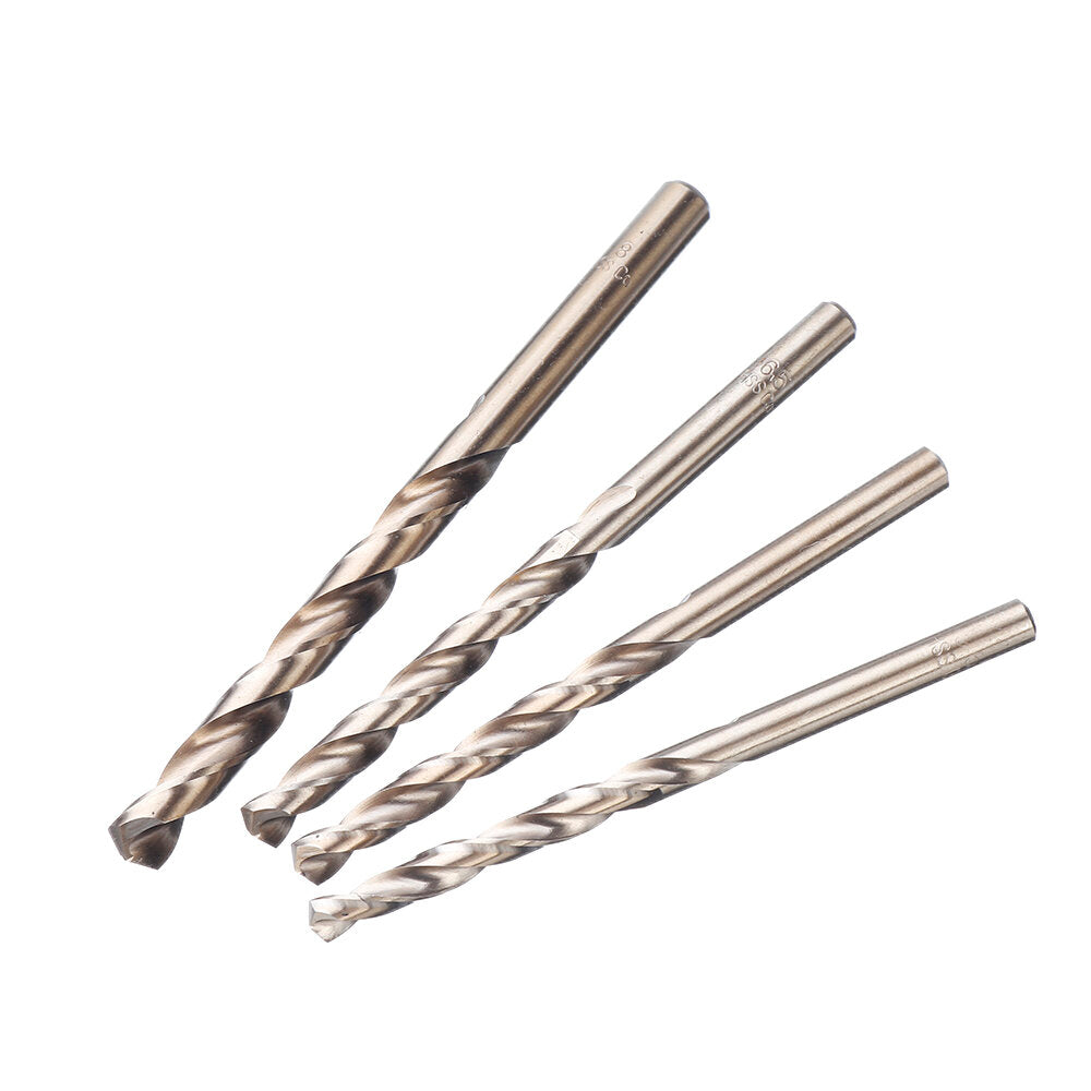 99-delige m35 kobaltboorset 1.5-10 mm hss-co jobber-lengte spiraalboren voor roestvrij staal houtmetaal boren