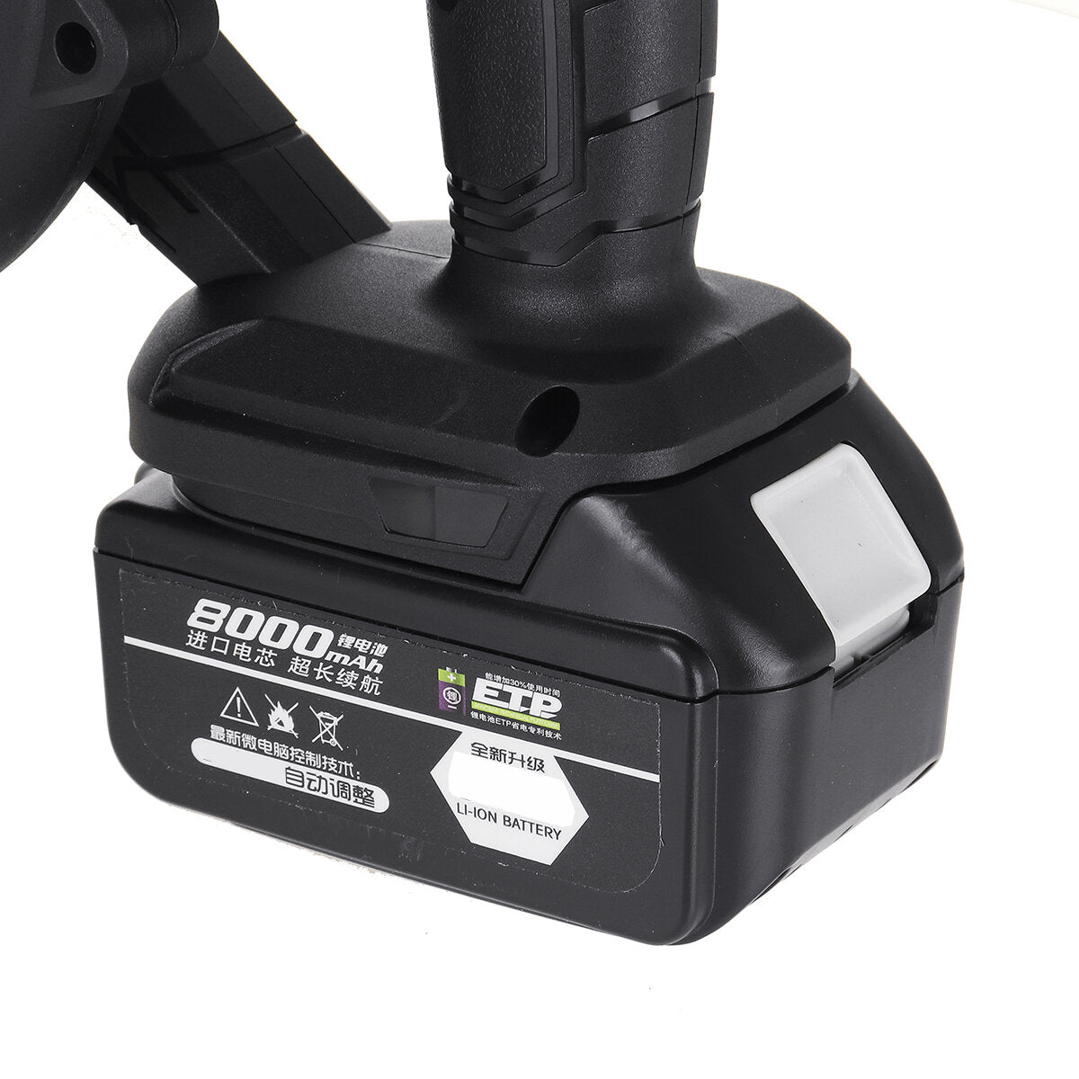 2 in 1 draadloze elektrische luchtblazer tuin bladstof auto cleaner tool w / none / 1 / 2 stuks batterij ook voor makita 18v batterij