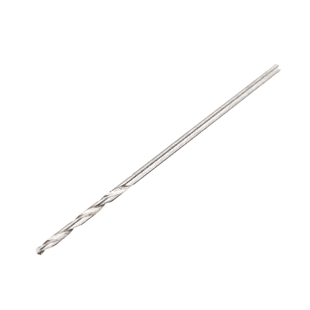 10 stuks 0.4-2.0mm boor hss hoge snelheid stalen rechte schacht spiraalboor voor hand spiraalboor