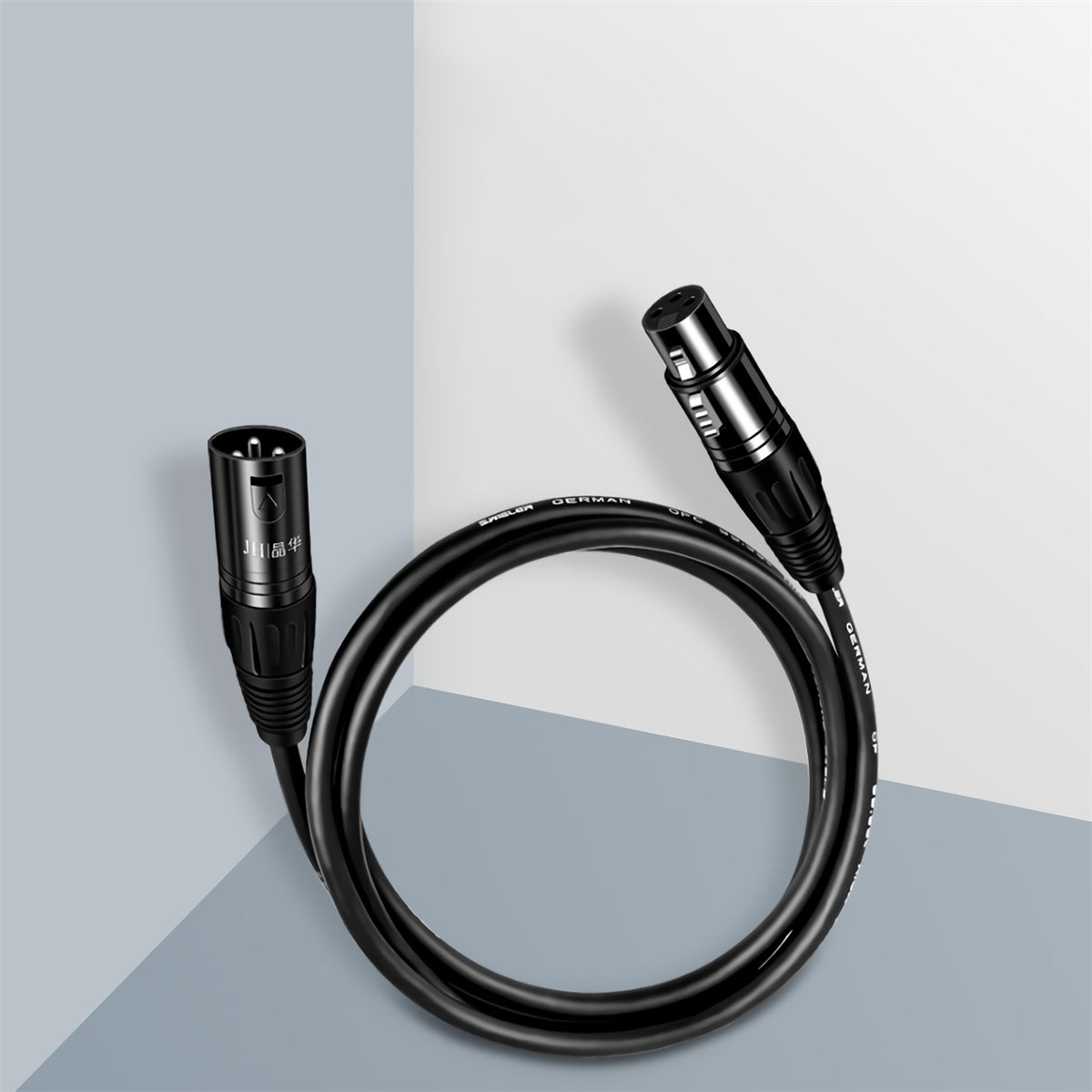 jinghua xlr-kabel man-vrouw audiokabel karaoke microfoon geluid kanonstekker xlr-verlenging mikrofon-kabel voor audiomixerversterkers