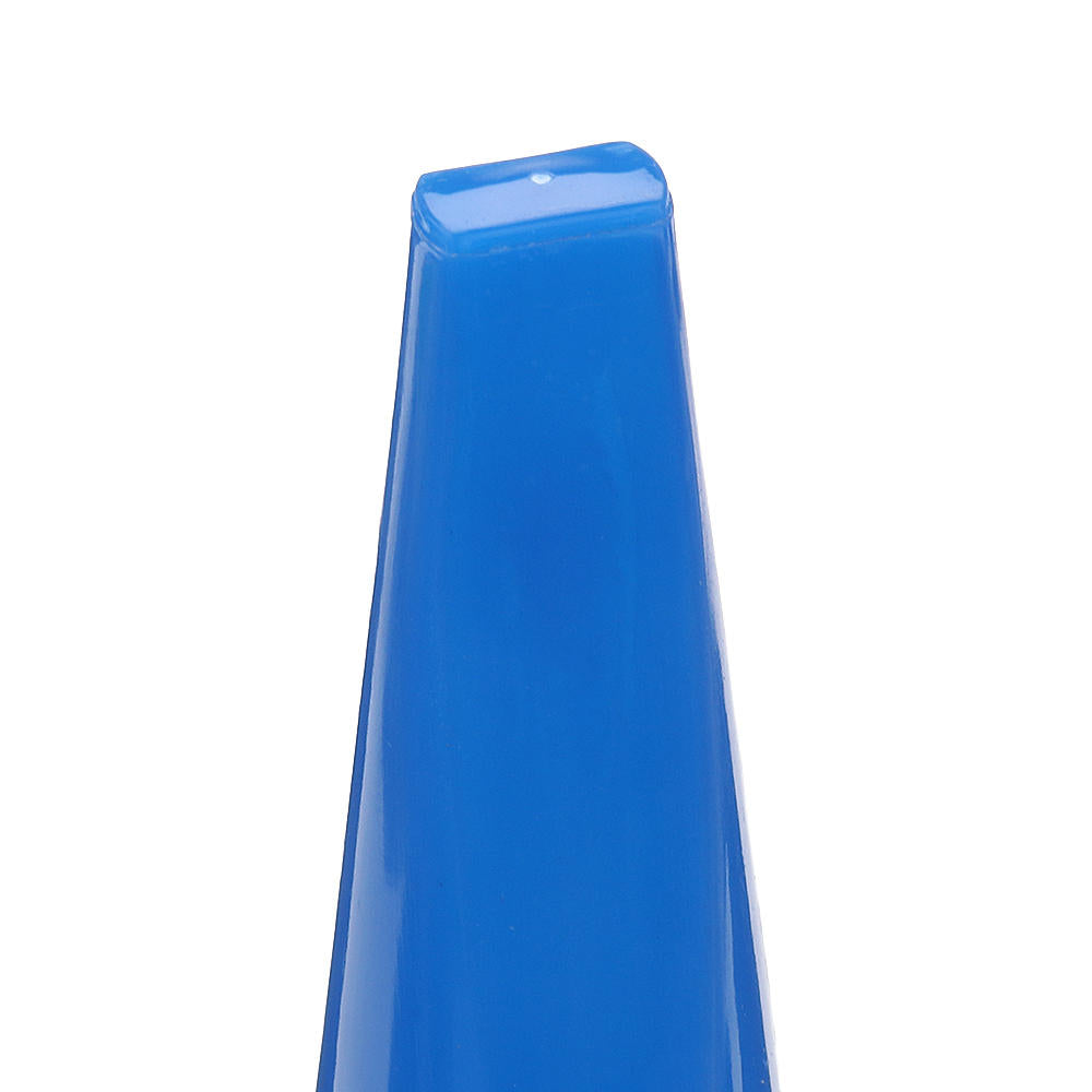 4 stuks lijm nozzle tip platte kop met schort voor pneumatisch lijm soft glas lijm pistool