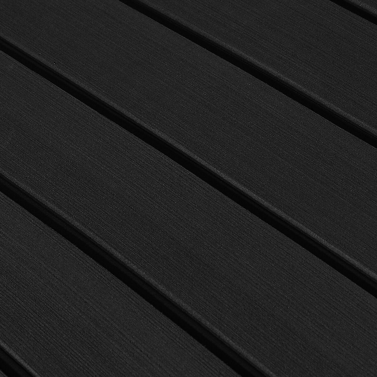 2400x450x6mm eva-schuim faux teak bootvloeren terrasplanken pad donkergrijs en zwarte lijn