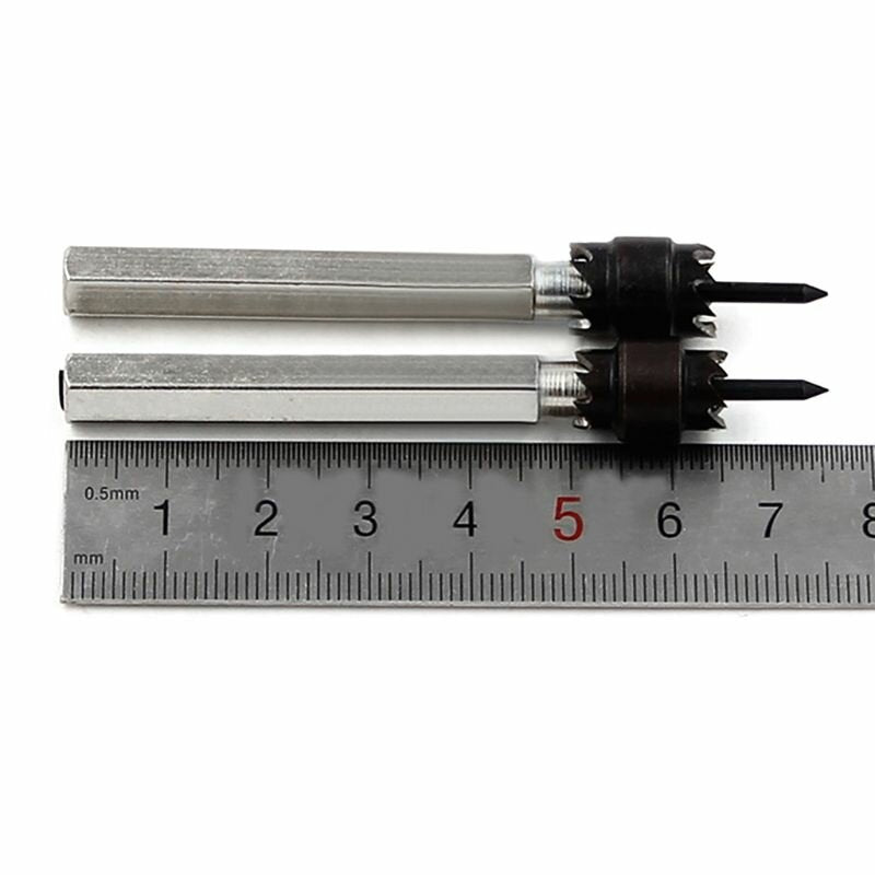 3/8 of 5/16 inch hss dubbelzijdige roterende puntlas cutter boor lassen remover tool