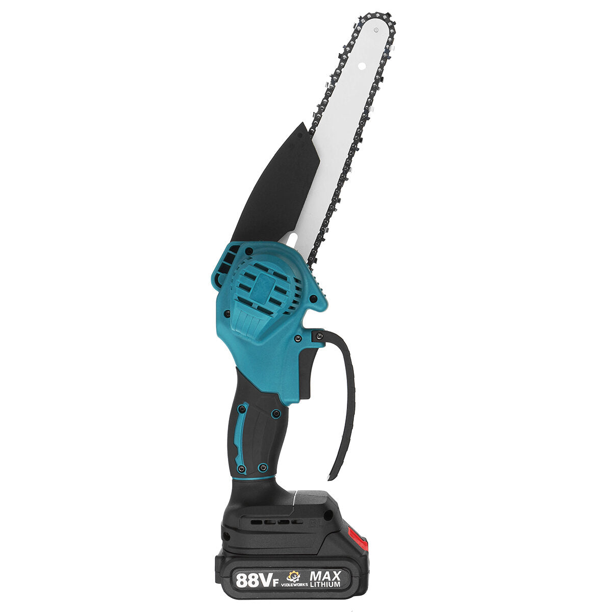 8 inch 3000w 88vf borstelloze elektrische zaag kettingzaag snoeizagen houtbewerking snijgereedschap w/1pc of 2 stuks batterij voor makita 18v batterij