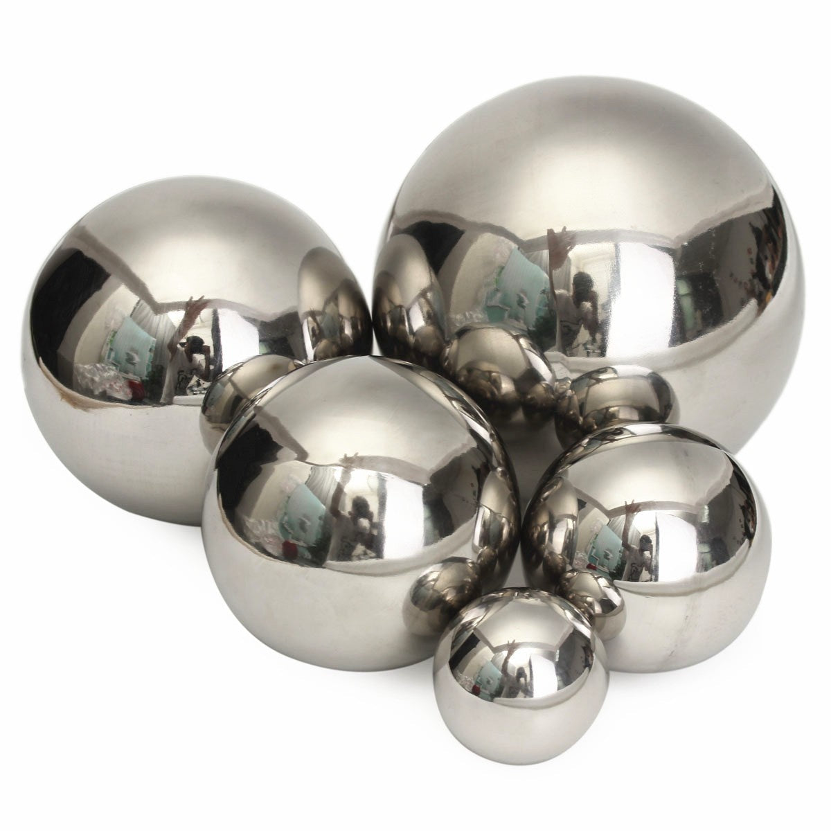 stainless steel spiegel ball gepolijste hollow ball hardware accessoires 5/8/10/12/15cm