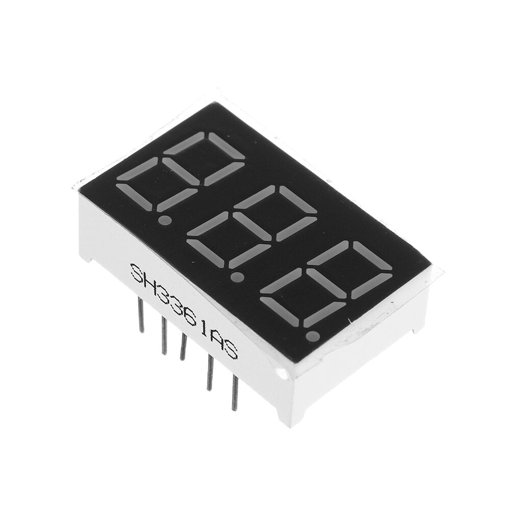 5 stuks 3361as 0.36 inch led digitale buis driecijferige gemeenschappelijke kathode helder rood licht