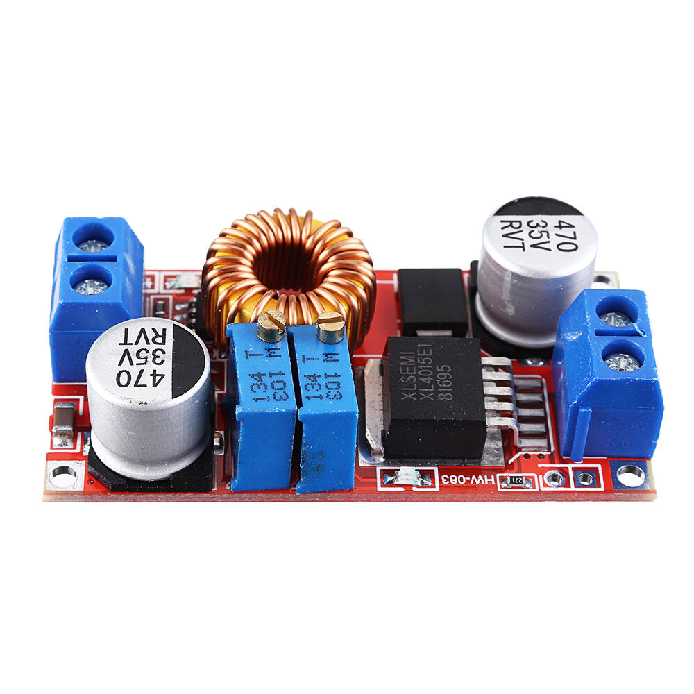 2 stuks dc-dc 5-32v naar 0.8-30v voeding step down module verstelbare buck regulator 5a constante led driver batterij opladen voltage board
