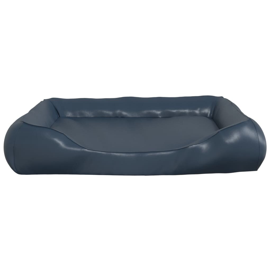 hondenmand 80x68x23 cm kunstleer donkerblauw