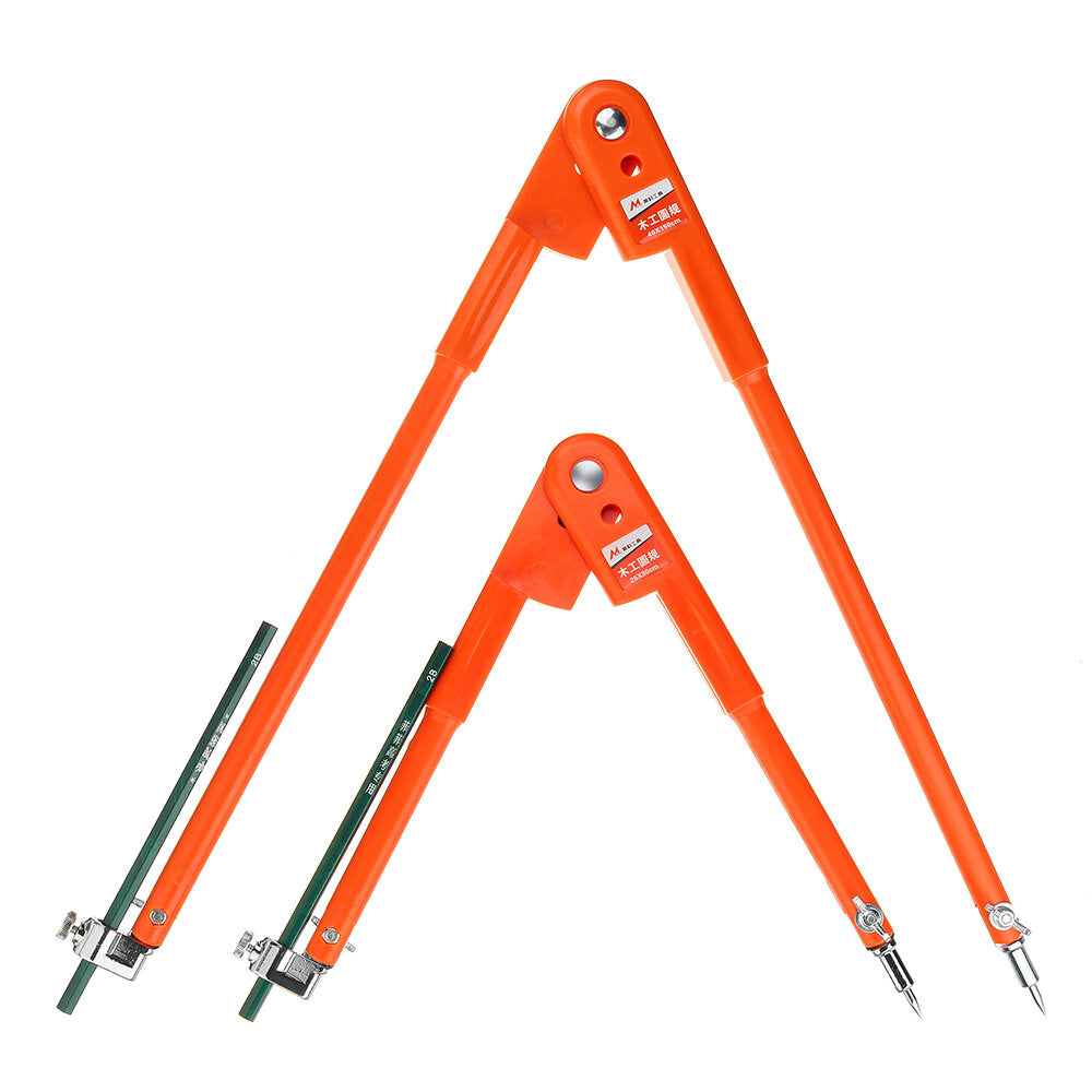 tekening maatregel gauge afstand kompas houtbewerking craft design layout tool 90/150 cm diameter: