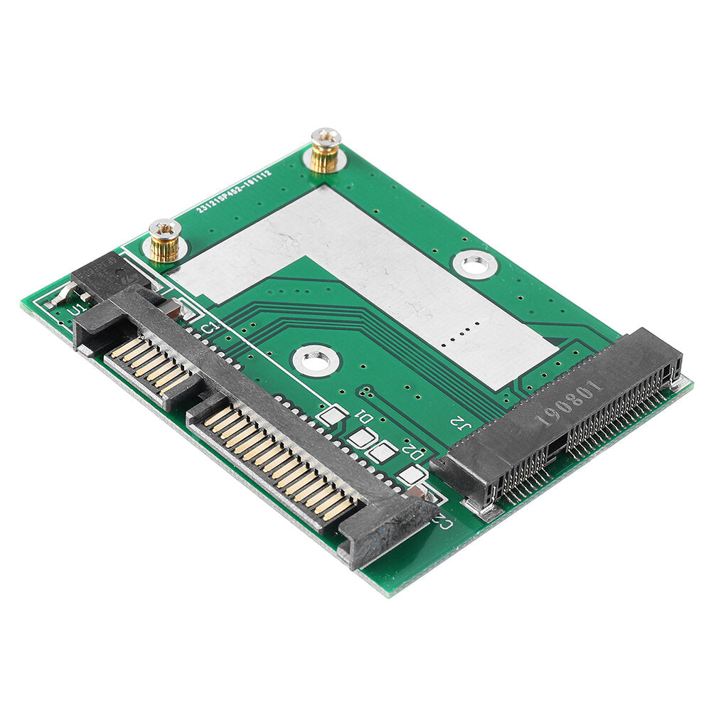 msata ssd naar 2.5 inch sata 6.0gps adapter converter card module board mini pcie ssd compatibel sata3.0gbps / sata 1.5gbps