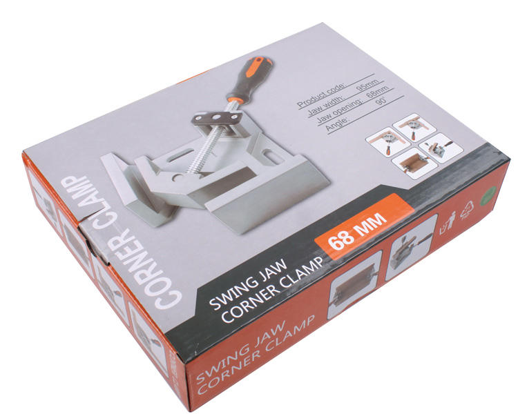 single handle 90 graden hoek aluminium rechthoekige klem houtbewerking tool