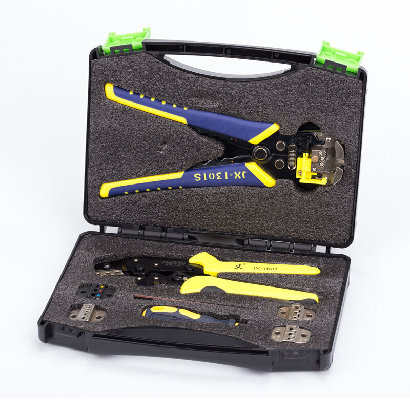 paron jx-d5301 multifunctionele krimptang met ratel draadstrippers terminals tangenset