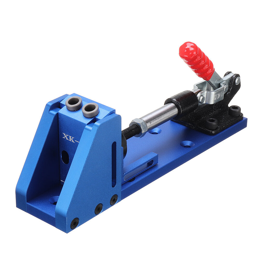 xk-2 pocket hole jig wood toggle clamps met boorbit perforator locator working carpenter kit