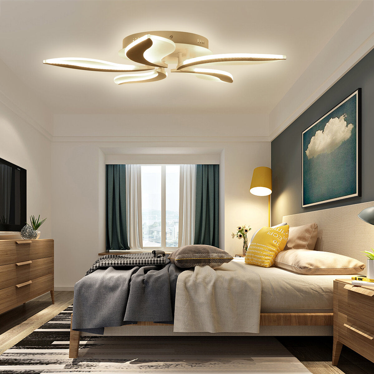 550led moderne plafondverlichting keuken woonkamer slaapkamer kroonluchter hanglampen