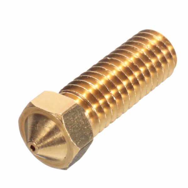 4 maat messing mondstuk 3.0mm/1.75mm abs/pla filament extruder mondstuk voor 3d printer