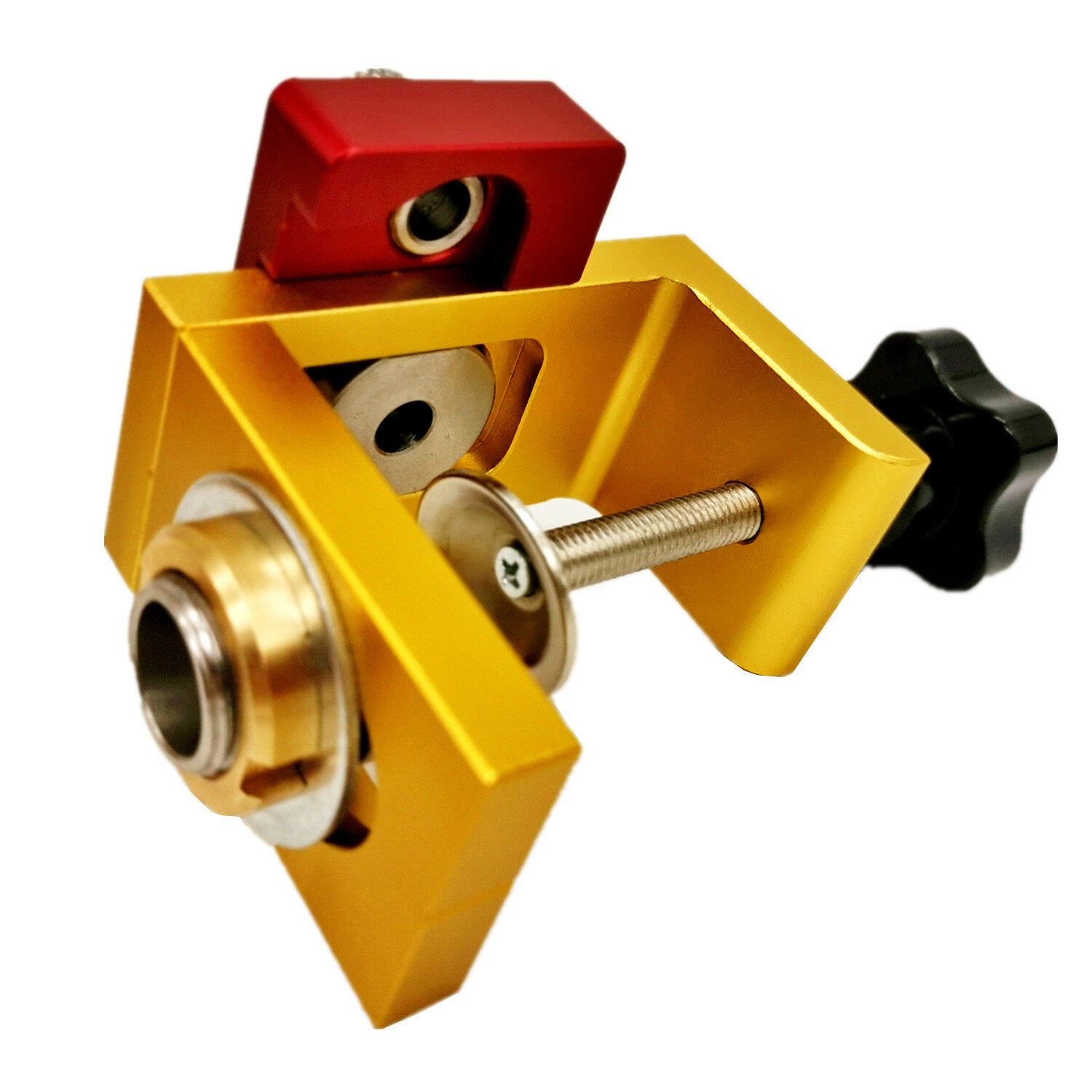 3 in 1 dowelling jig houtbewerking verstelbare aluminium boorgeleider locator