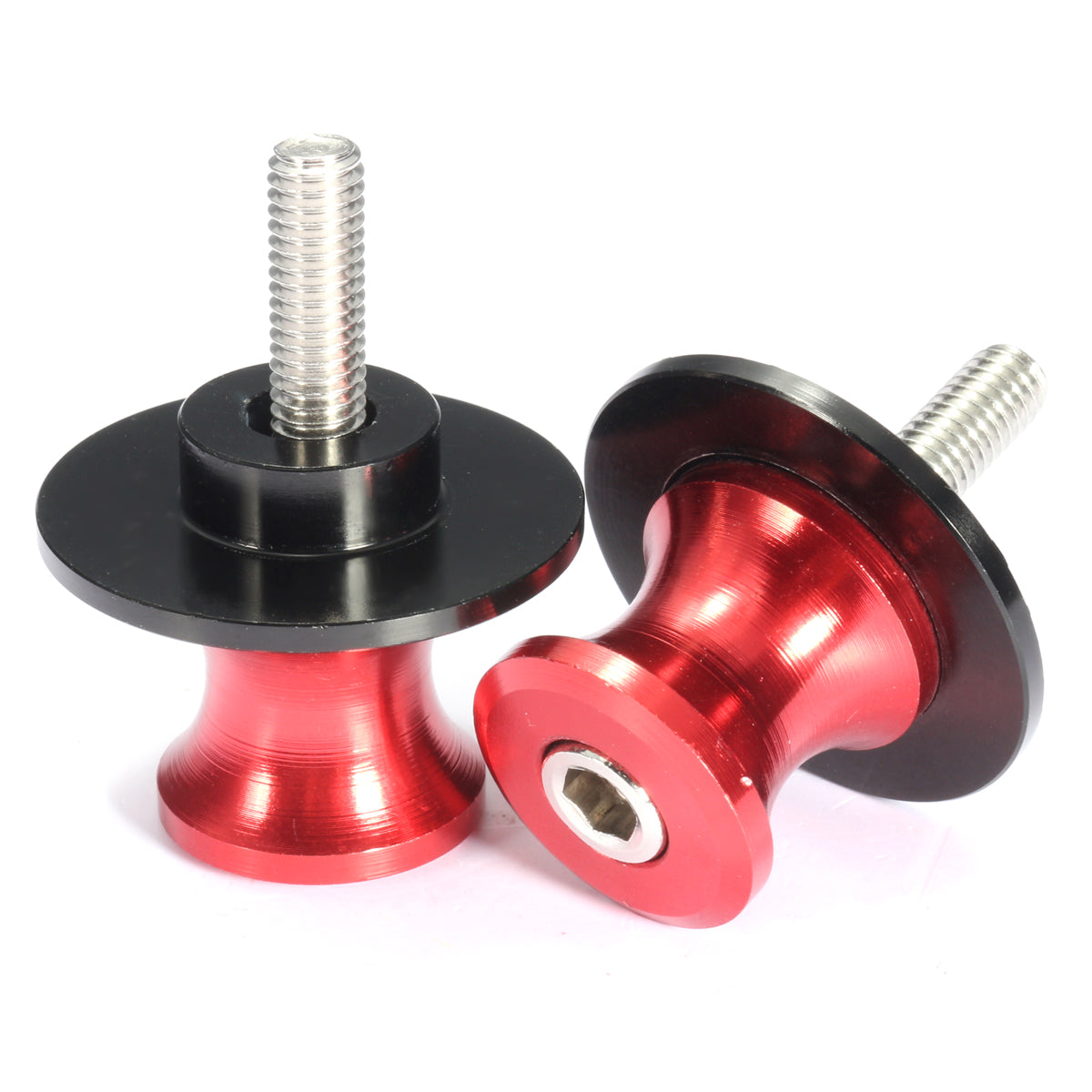 6mm motorcycle cnc aluminium swing arm paddocks stoelen spoelen sliders spoelen