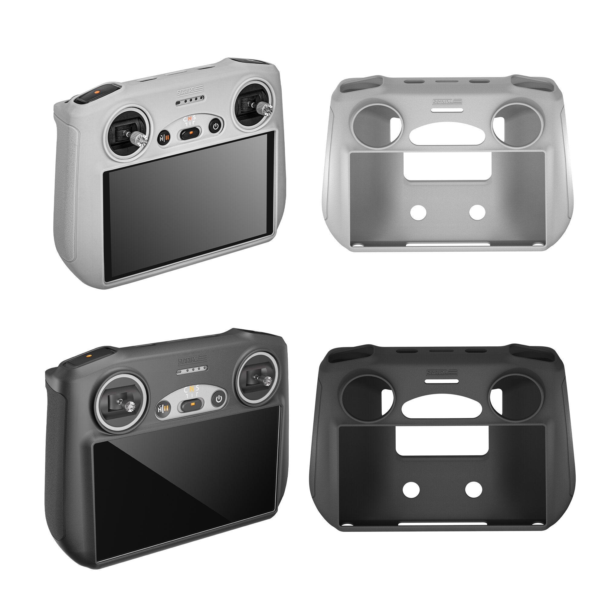 startrc rc smart screen afstandsbediening siliconen bescherming cover shell case sleeve voor dji mini 3 pro drone