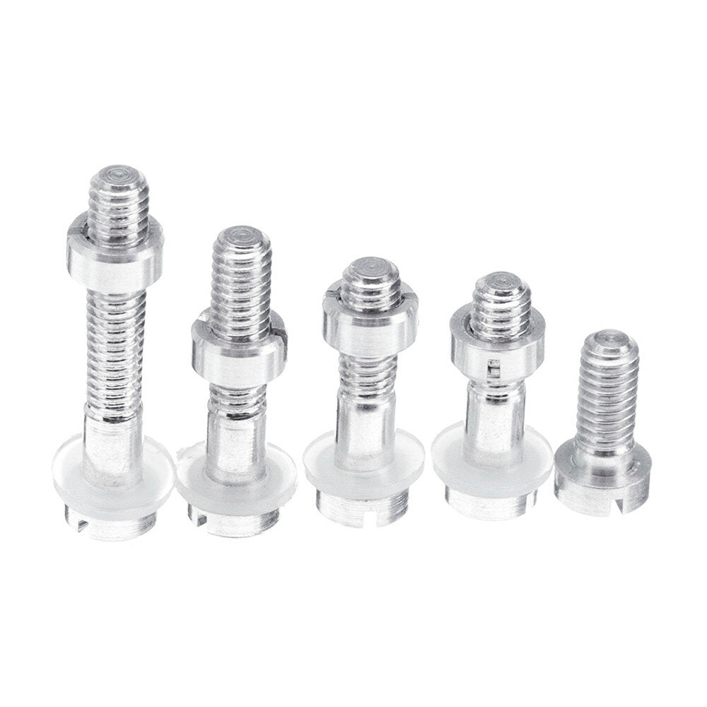 aluminium schroef voor draaitafel headshell cartridge bevestiging puur zilver