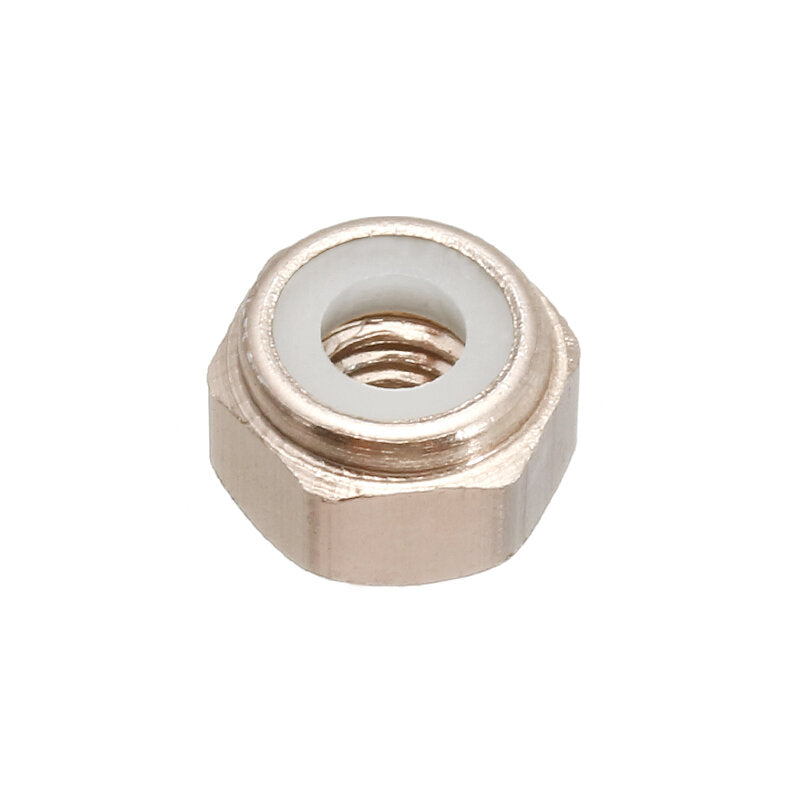 m3an1 10 stuks m3 moer zelfborgend nylon zeskantmoer aluminiumlegering multicolor