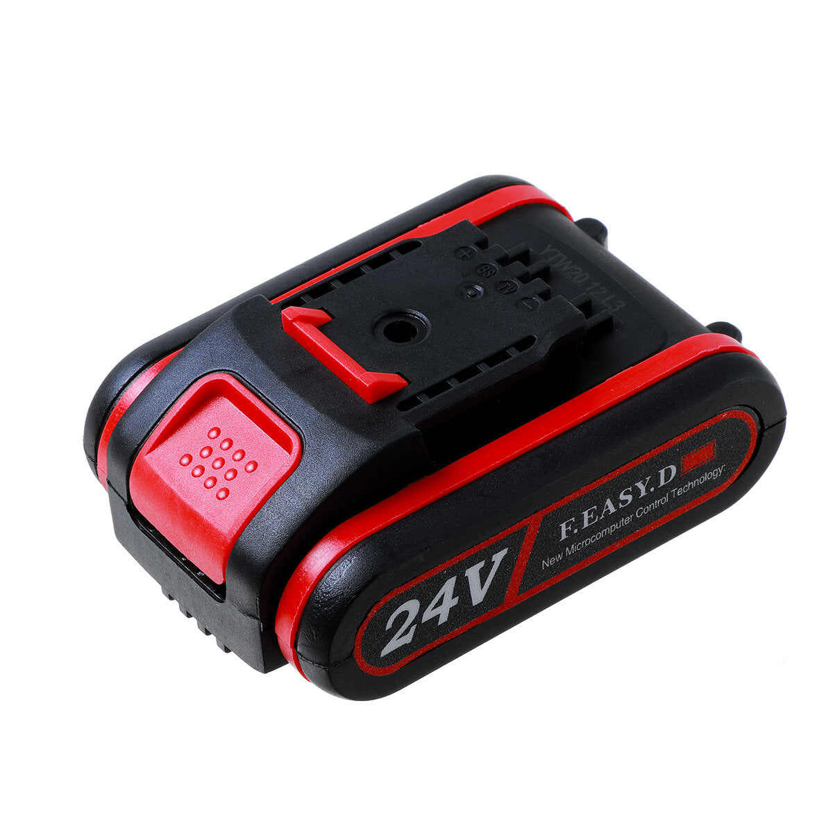 4 inch 24 v oplaadbare draadloze elektrische zaag mini handheld kettingzaag houtsnijder tool w / geen / 1pc / 2 stuks batterij