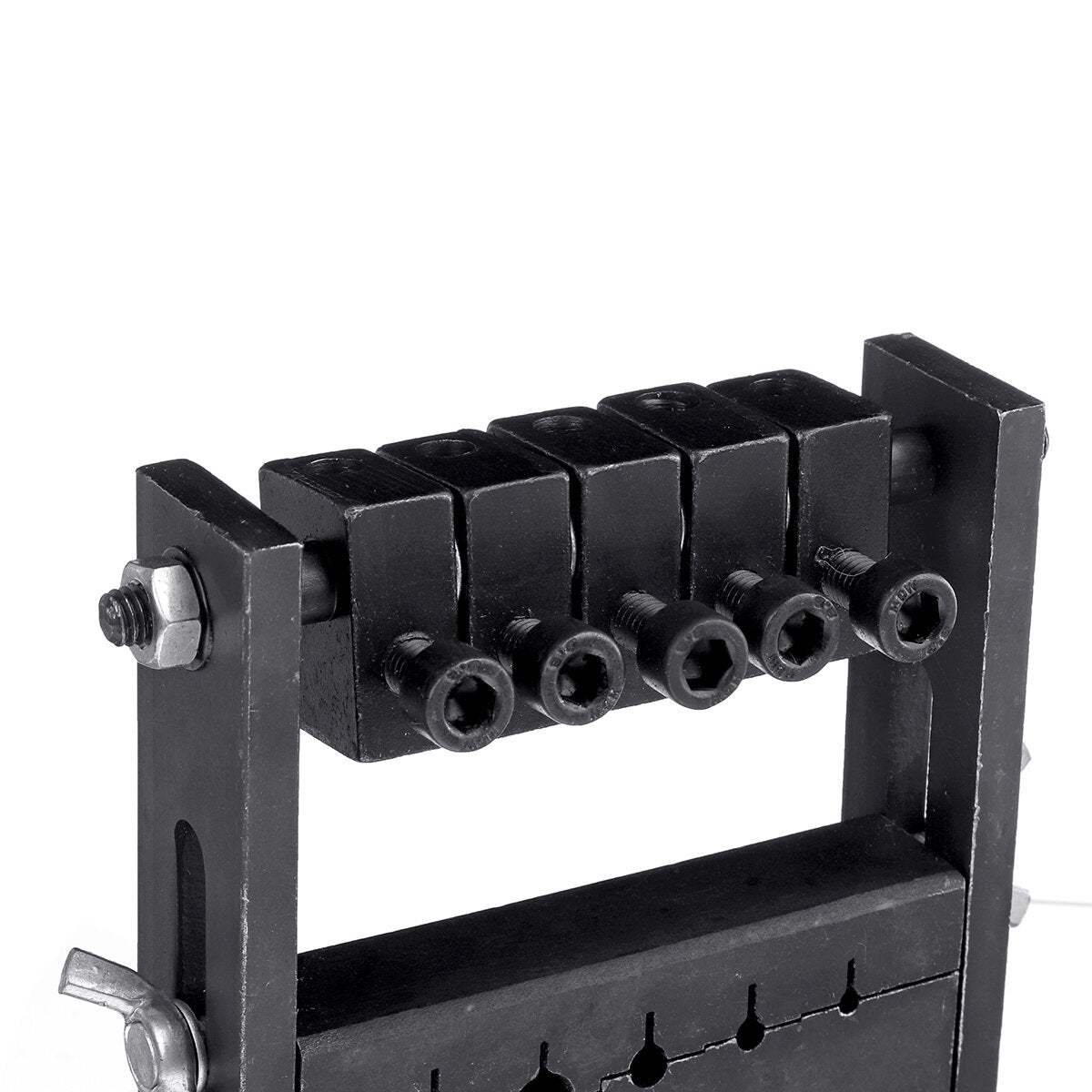 5 maatgaten zwarte handmatige kabelafbijtmachine voor draden met een diameter van 1-30 mm
