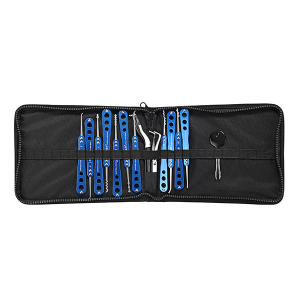 eerlijke 8-delige kluis snel openende lockpicks lock-picks gereedschap met 2 transmissieversnellingen