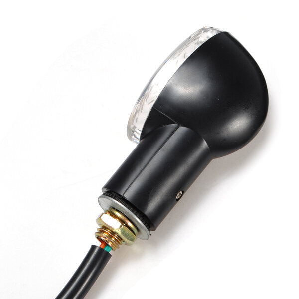 4 stuks mini cat eye turn light black voor honda suzuki ducati kawasaki