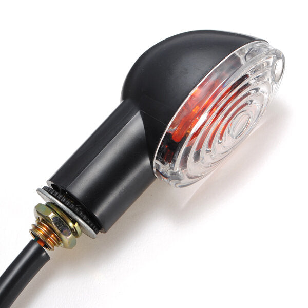 4 stuks mini cat eye turn light black voor honda suzuki ducati kawasaki