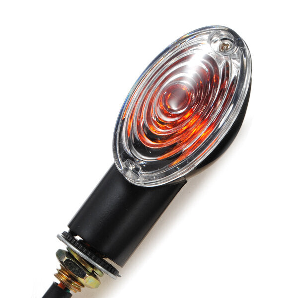 4 stuks mini cat eye turn light black voor honda suzuki ducati kawasaki