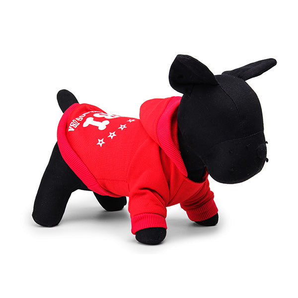 fbi pet honden kat katoen hoodie trui jas met hoed