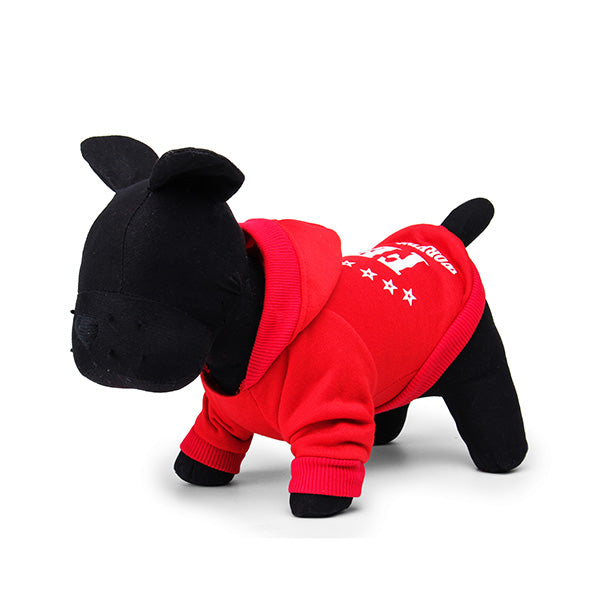 fbi pet honden kat katoen hoodie trui jas met hoed