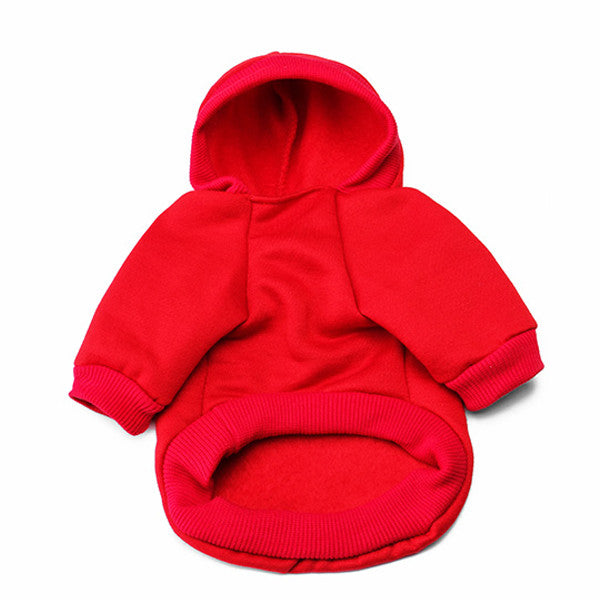 fbi pet honden kat katoen hoodie trui jas met hoed