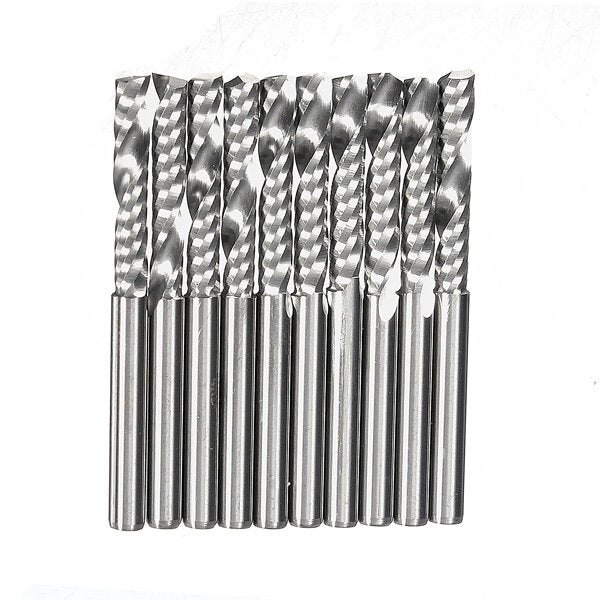 3.175 mm 17 mm cel 1 groef hardmetalen freesfrees