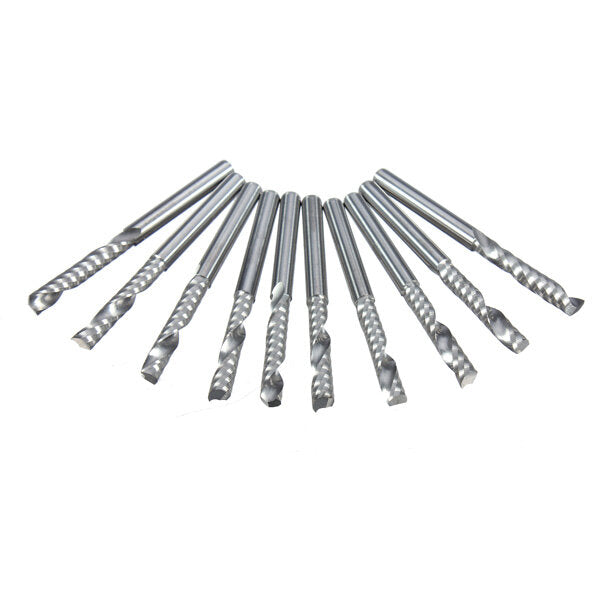 3.175 mm 17 mm cel 1 groef hardmetalen freesfrees