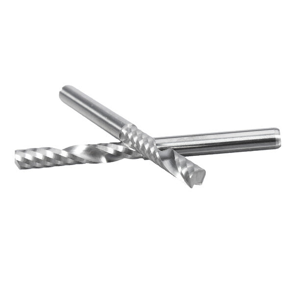 3.175 mm 17 mm cel 1 groef hardmetalen freesfrees