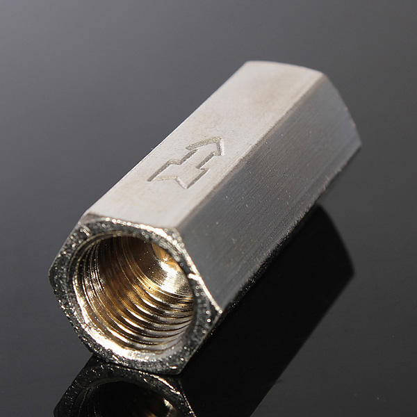 1/4 inch schroefdraad bspp vrouwelijke volledige poorten one way air terugslagklep