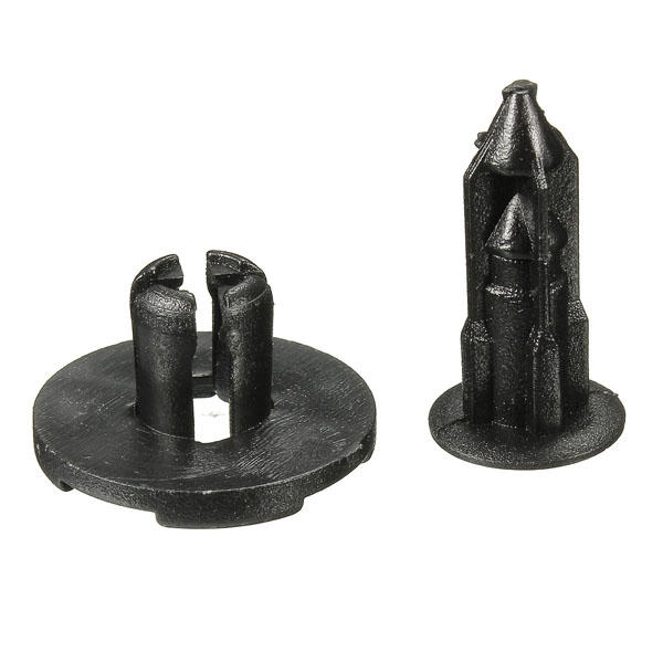 10 stuks 8mm kunststof klinknagelbevestigingsbeschermer fender pushclips voor nissan
