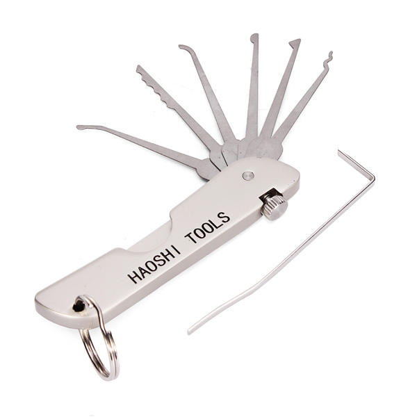 opvouwbare deurslotopener slotenmaker tool lock pick set