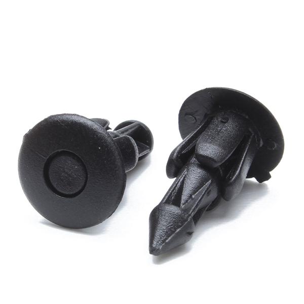 10 stuks 6mm kunststof klinknagel messing snijpaneel bevestigingsclips voor honda yamaha